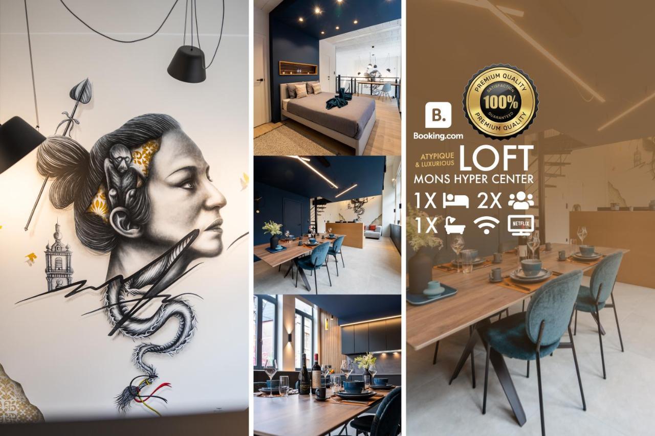 Atypique Loft Mons City Center Eksteriør bilde
